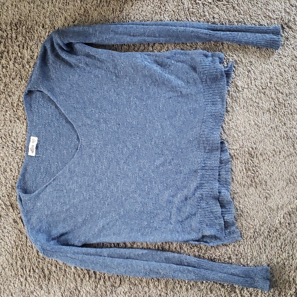 Blue Hollister Sweater